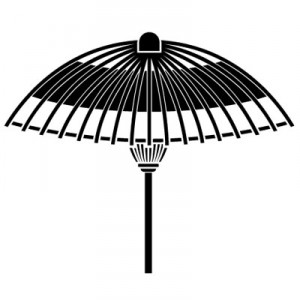 蛇の目傘紋 UMBRELLA　
